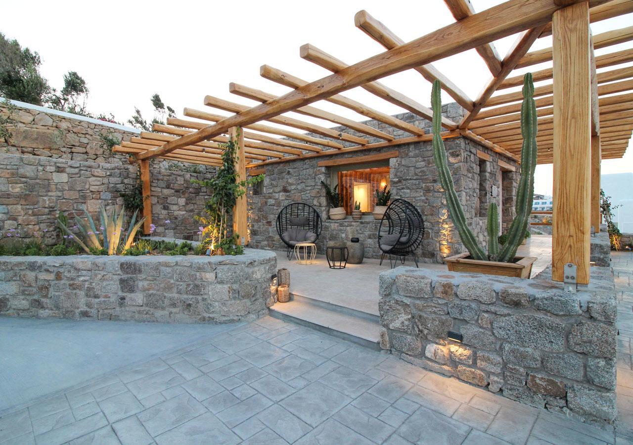 Mykonos Cactus Hotel Ornos  Exterior photo